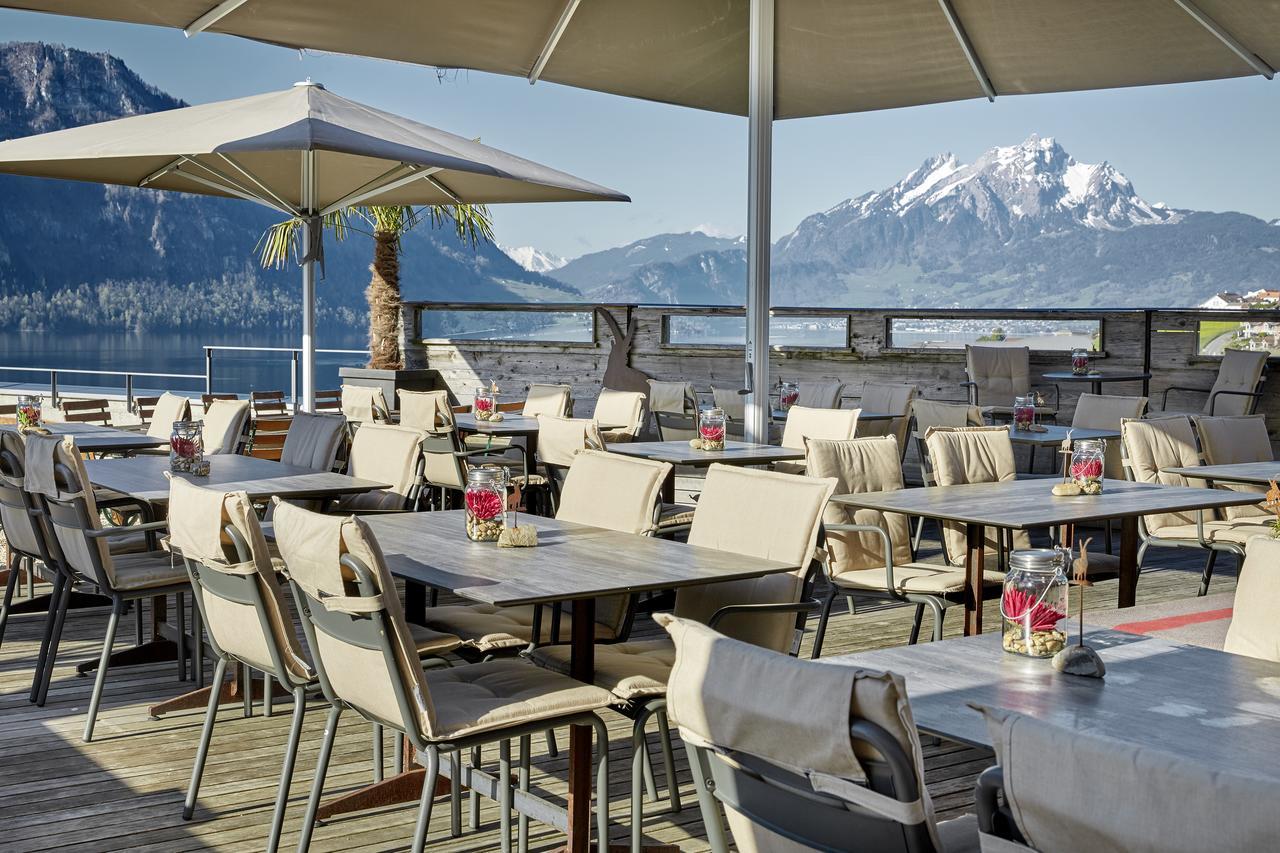 Alpenblick Weggis - Panorama & Alpen Chic Hotel Exterior photo
